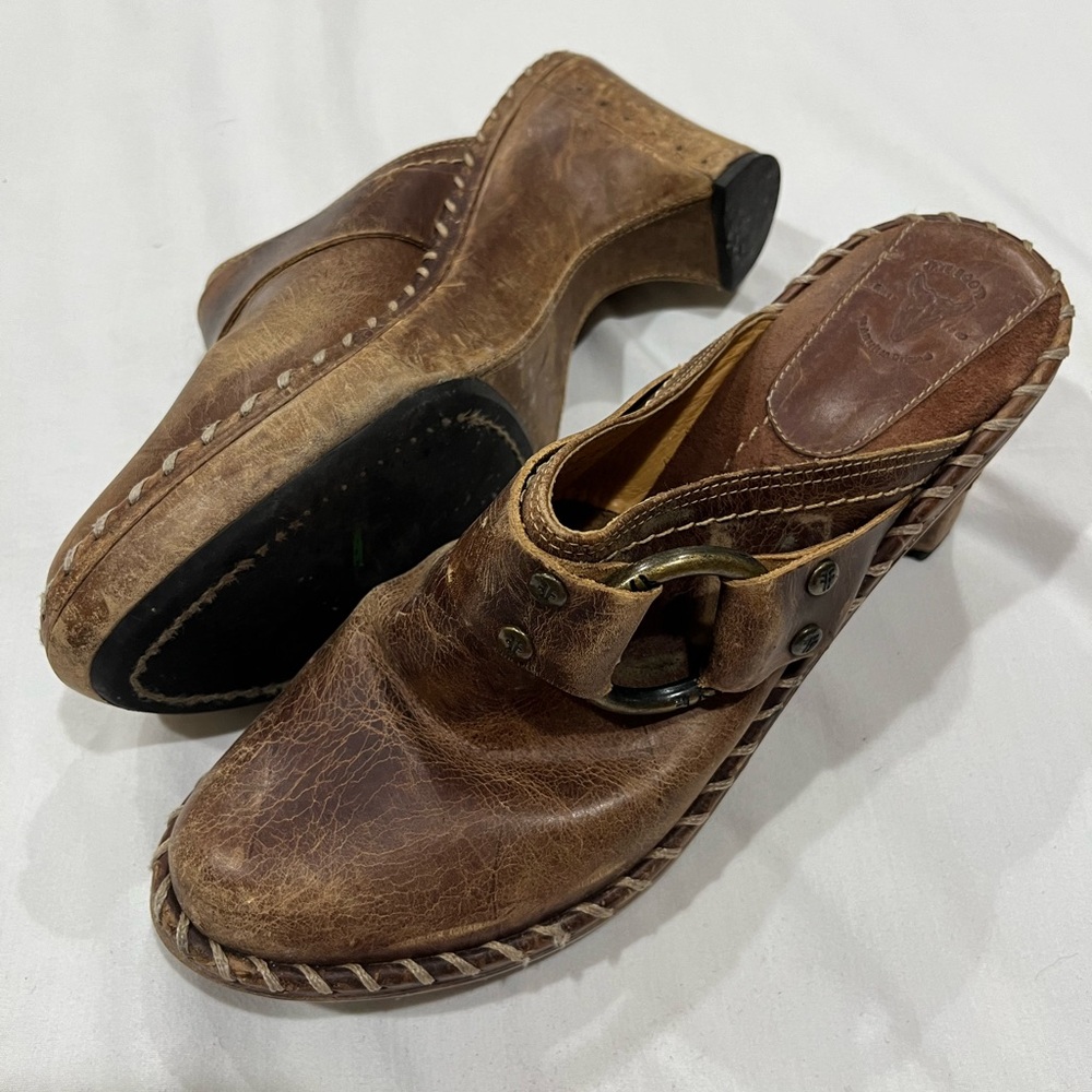 Frye Leather Mule